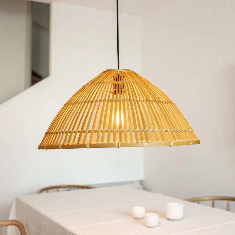 Hanglamp Capello van bamboe, naturel by Markslöjd in Natural – product photo
