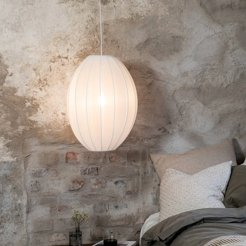 Hanglamp Florence, Ø 40 cm, nylon van Markslöjd in Wit – productfoto 3 van 3