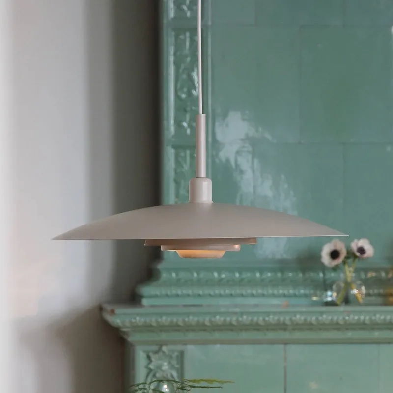 hanglamp Piny, Ø 57 cm, metaal, E27 de Markslöjd en Beige – photo du produit