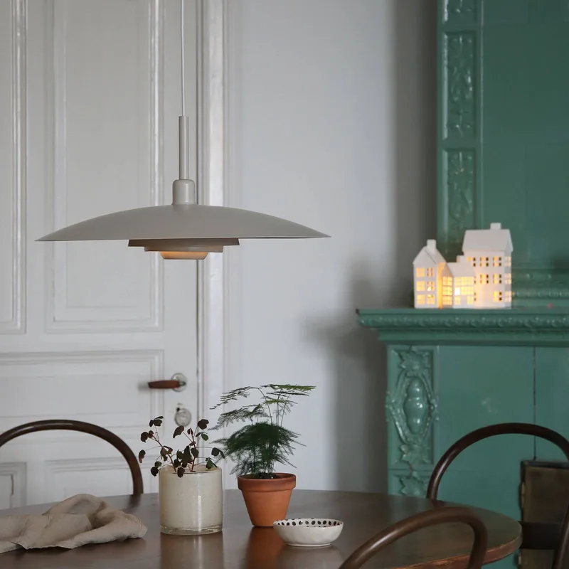 hanglamp Piny, Ø 57 cm, metaal, E27 by Markslöjd in Beige – product photo 3 of 5