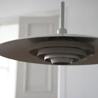 hanglamp Piny, Ø 57 cm, metaal, E27 by Markslöjd in Beige – product photo 4 of 5