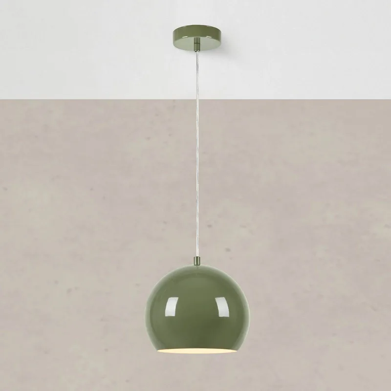 Hanglamp Pop, Ø 20 cm, metaal by Markslöjd in Green – product photo