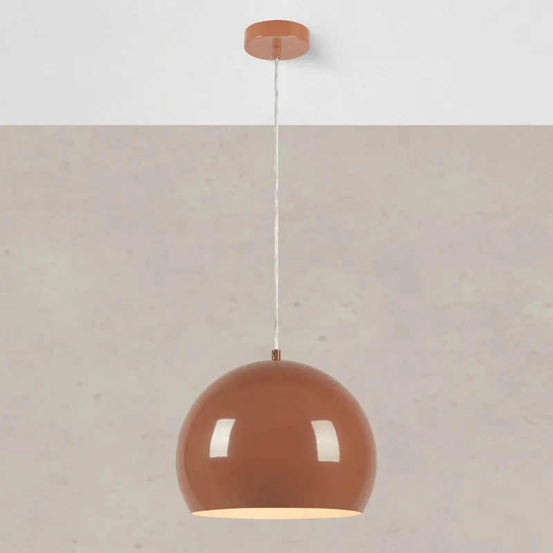Hanglamp Pop, Ø 28 cm, metaal de Markslöjd en Marron – photo du produit