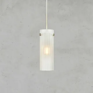 Hanglamp Tibia, stekker, wit/nikkelkleurig, Ø 7 cm von Markslöjd in Weiß, Nikkel – Produktfoto 3 von 4