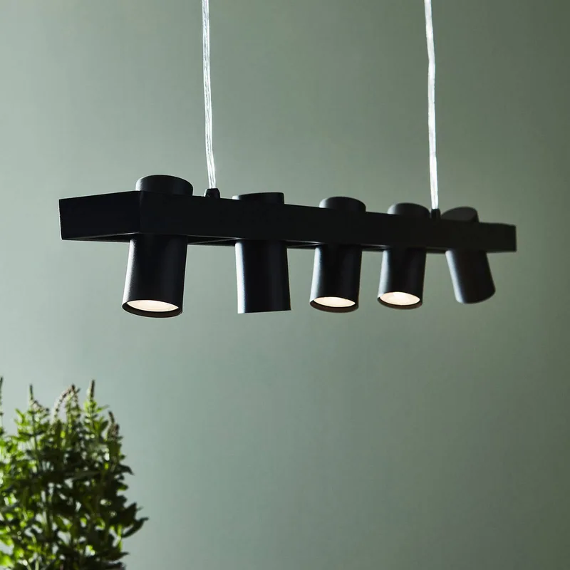 Hanglamp Torino van Markslöjd in Zwart – productfoto 3 van 3