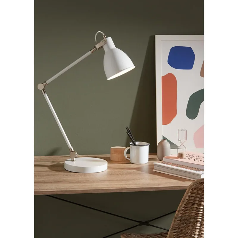 House Tafellamp White/Steel fra Markslöjd – produktbillede