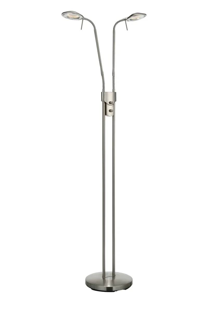 Hudson Stehlampe Stahl Doppelt von Markslöjd – Produktfoto