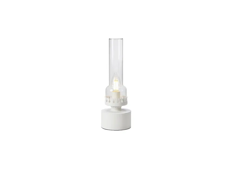 Kandella 1 Tafellamp Sandy White/Clear by Markslöjd – product photo