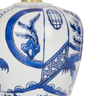 Klassieke tafellamp Göteborg 32,5 cm by Markslöjd in White, Blue, Gold – product photo 4 of 5
