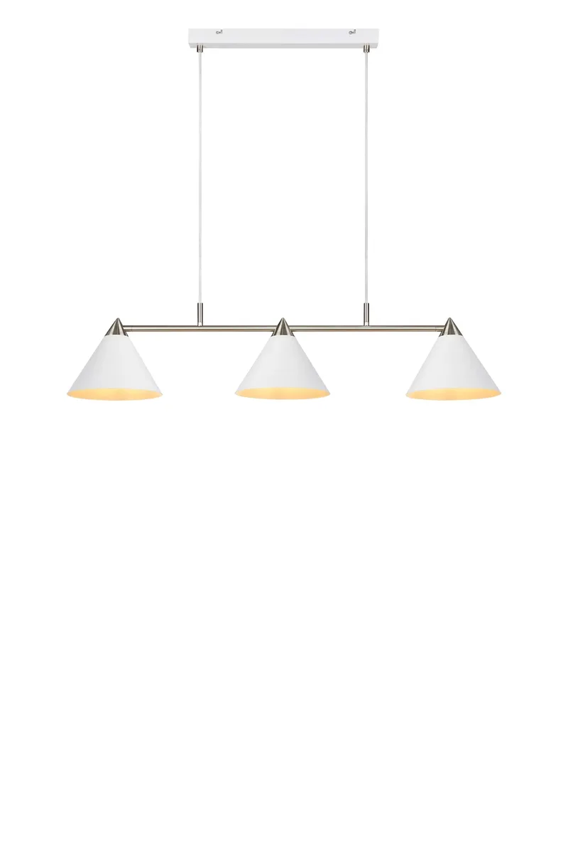 Klint Deckenlampe Weiß 3 Lampen von Markslöjd – Produktfoto