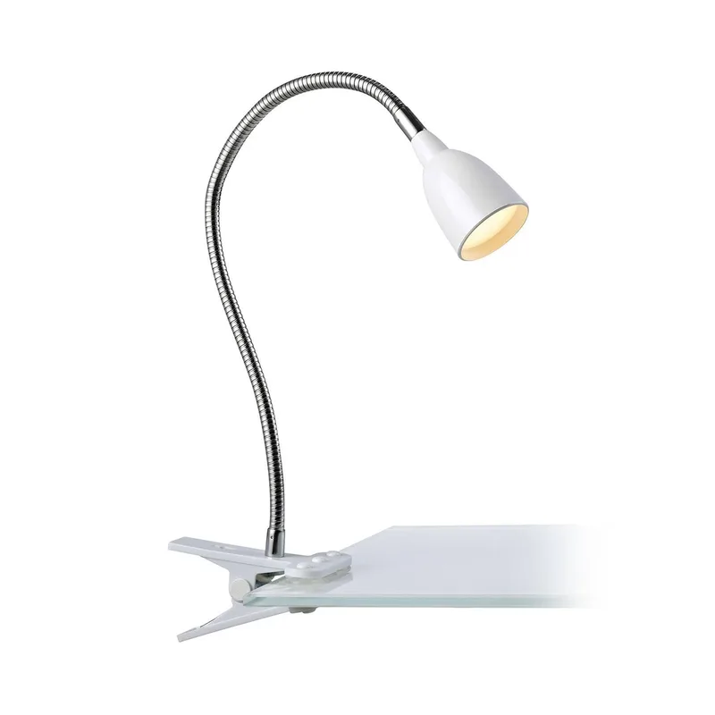 LED klemlamp Tulip de Markslöjd en Blanc – photo du produit