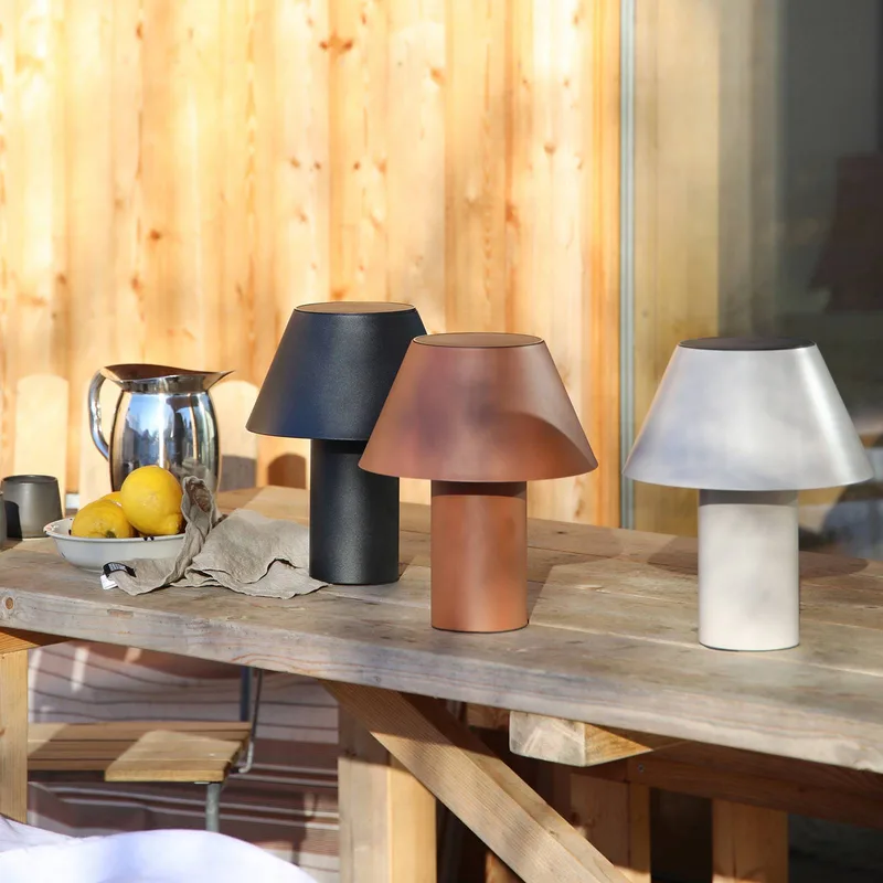 LED tafellamp op zonne-energie Vivo, IP44, hoogte 30 cm, dimbaar. by Markslöjd in Brown – product photo 3 of 3