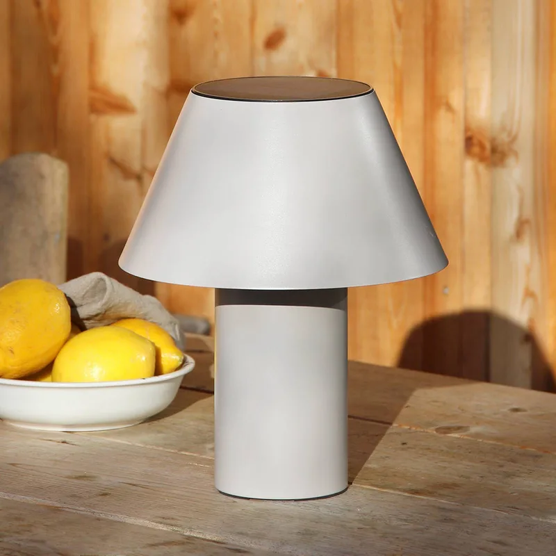 LED tafellamp op zonne-energie Vivo, IP44, hoogte 30 cm, dimbaar. by Markslöjd in Grey – product photo 3 of 3