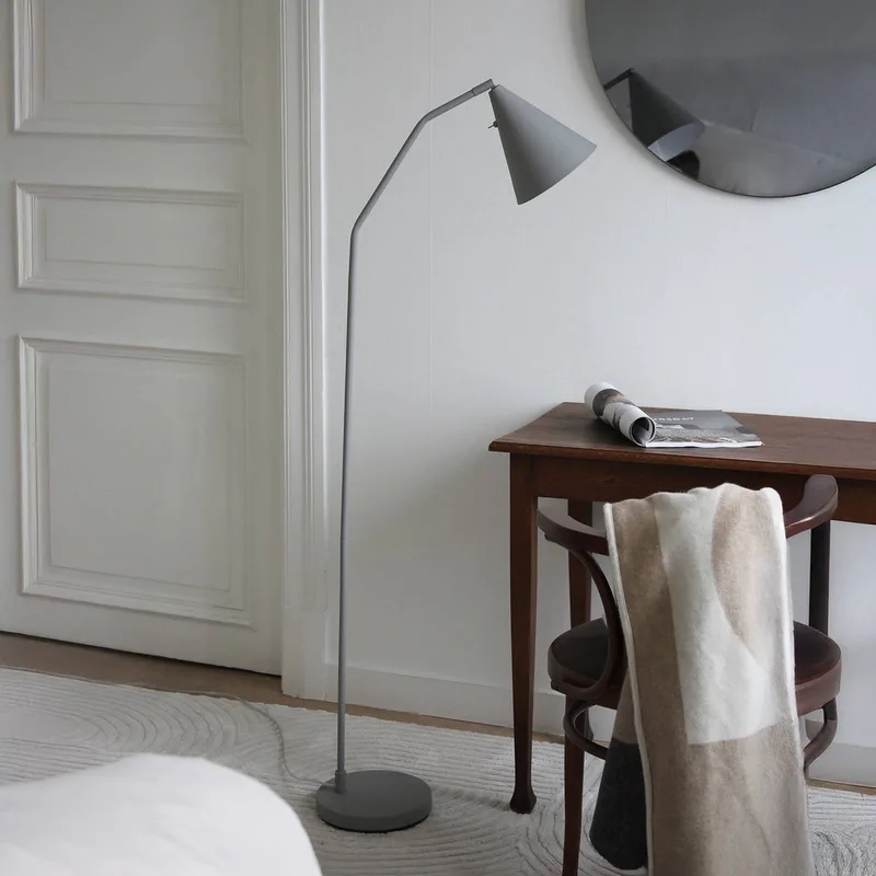 LED vloerlamp Funil, metaal, dimbaar by Markslöjd in Grey – product photo