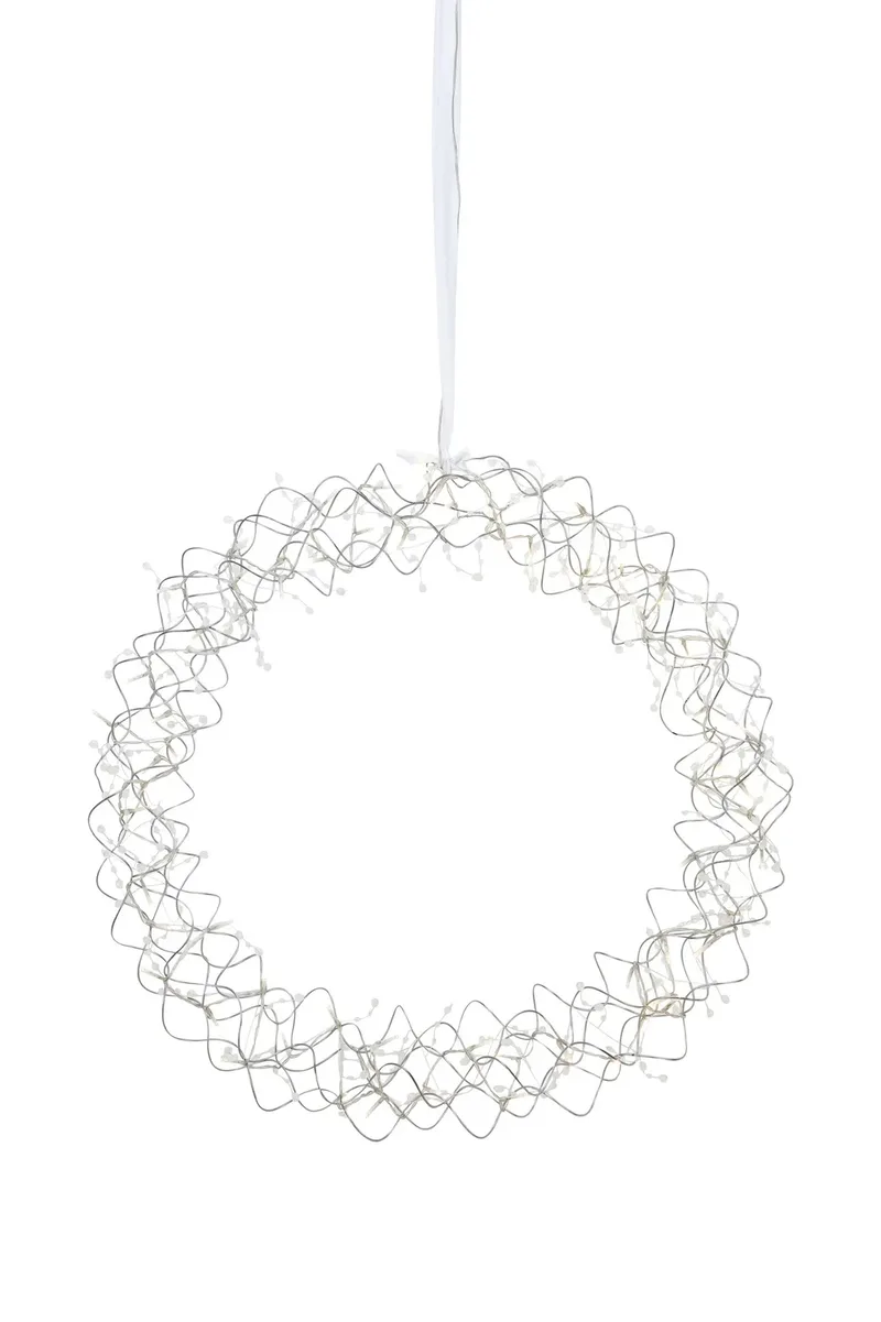 Luminis Lichterkranz Silber 60 cm von Markslöjd – Produktfoto