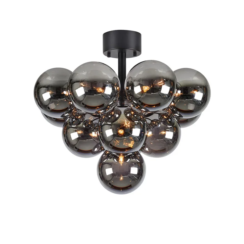 Merlot 13 Plafondlamp Mat Zwart/Rook de Markslöjd – photo du produit