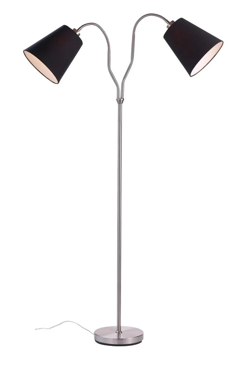 Modena Stehlampe Stahl/Schwarz von Markslöjd – Produktfoto