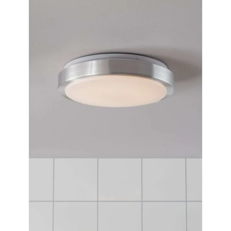 Moon LED Plafondlamp Ø28cm Alu/White von Markslöjd – Produktfoto