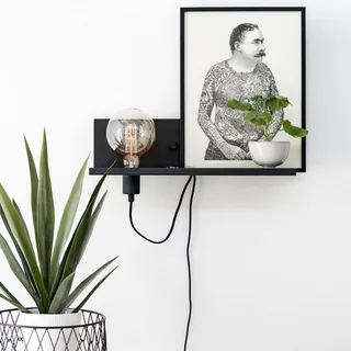 Multi wandlamp, strijkijzer, USB-oplaadaansluiting de Markslöjd en Noir – photo du produit 3 sur 5