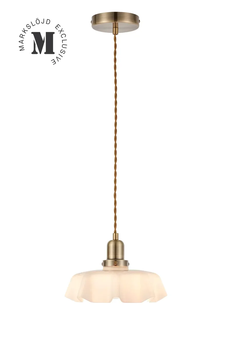 Ona Deckenlampe Messing 24,5 cm von Markslöjd – Produktfoto