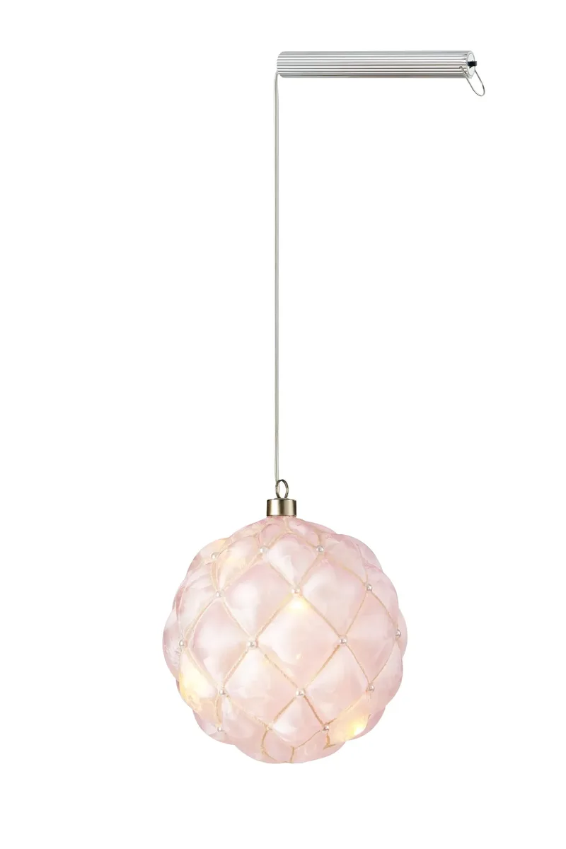 Pearl Lichtkugel Rosa 15 cm von Markslöjd – Produktfoto