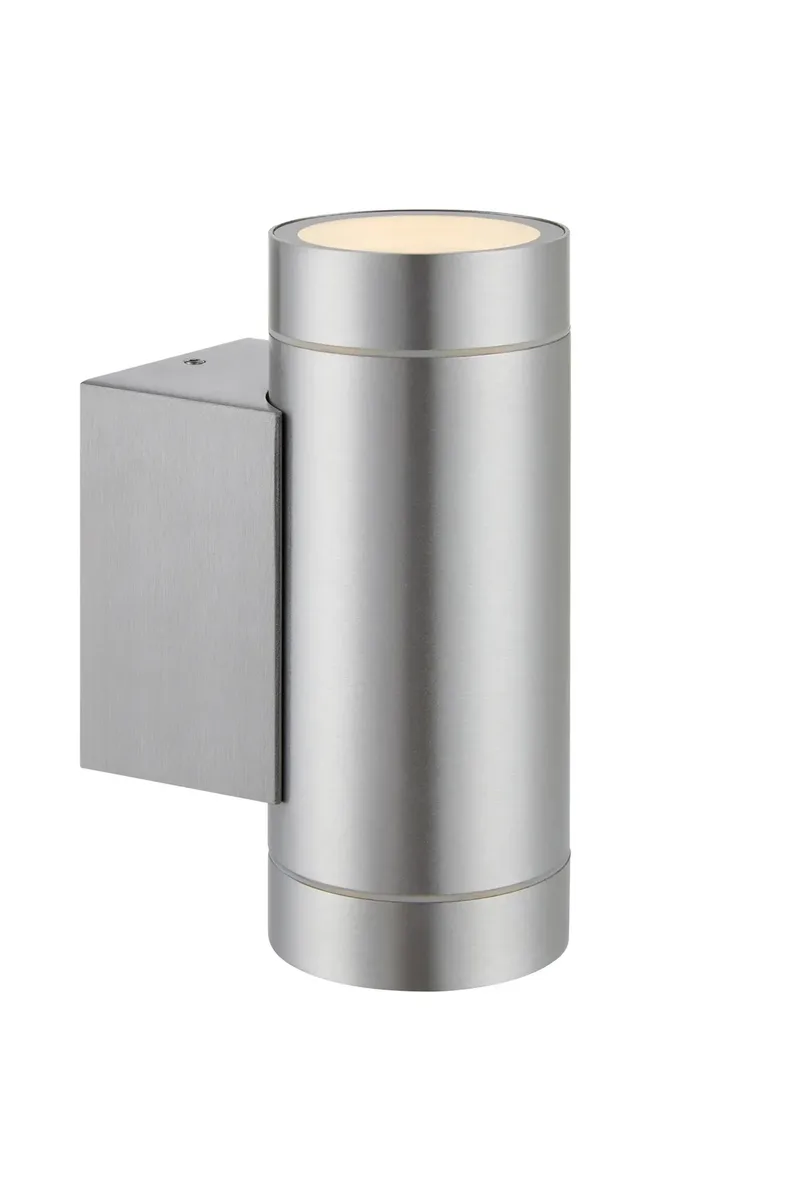 Pipe Fassadenlampe Alu Doppelt by Markslöjd – product photo