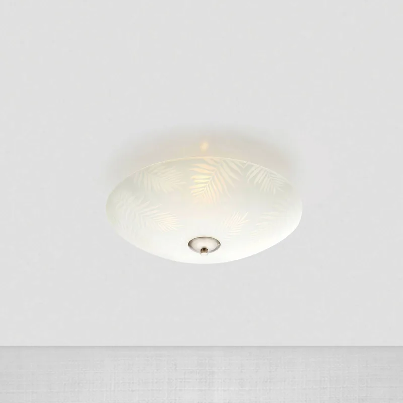 Plafondlamp Blad van glas, Ø 35 cm de Markslöjd en Blanc – photo du produit