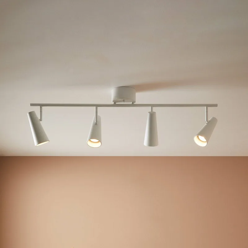 Plafondspot Crest metaal 4-lamps de Markslöjd en Blanc – photo du produit