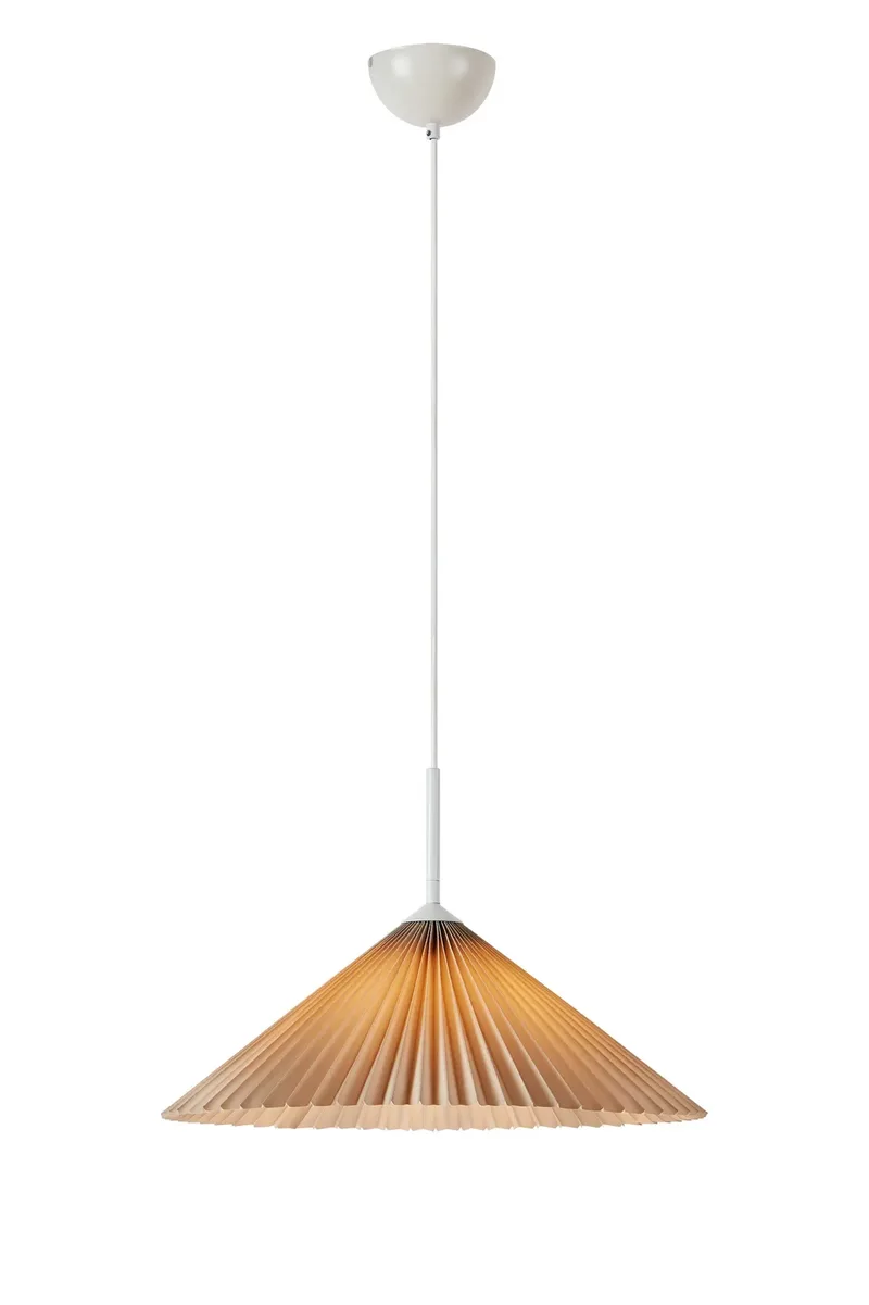 Plisado Hängelampe Beige 50 cm by Markslöjd – product photo