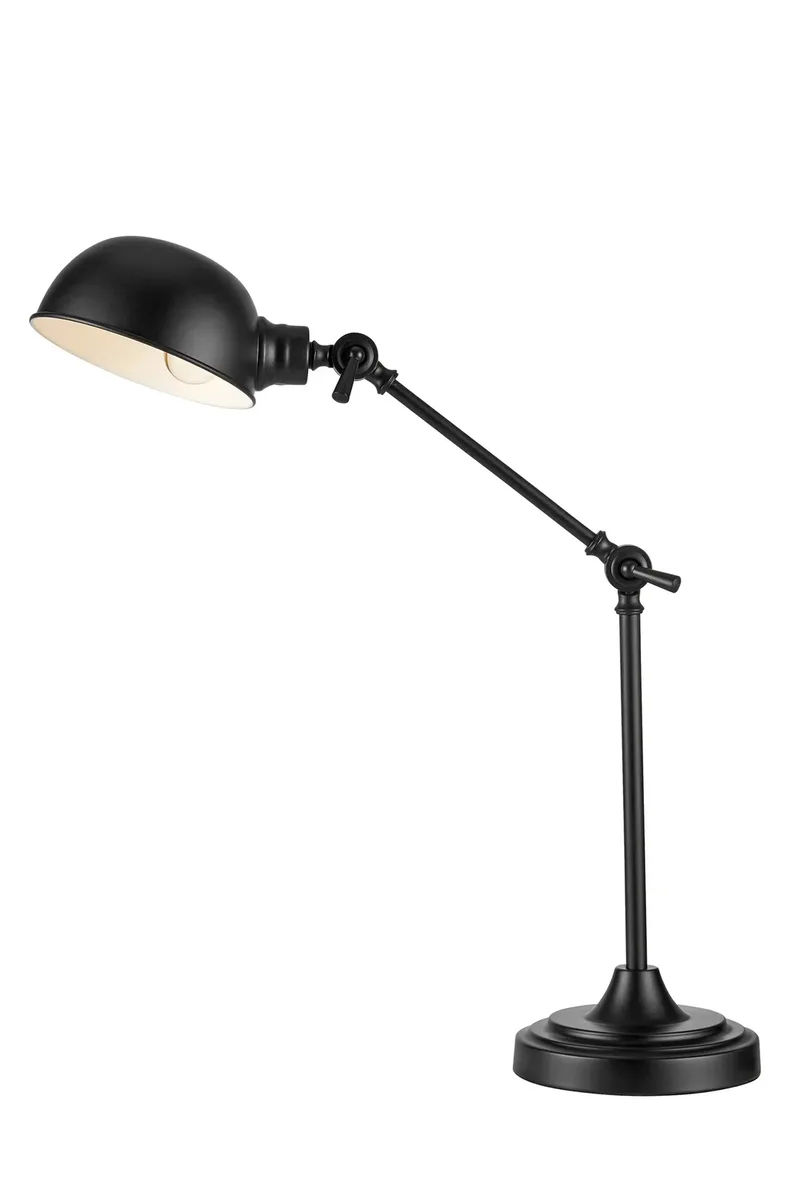 Portland Schreibtischlampe Schwarz von Markslöjd – Produktfoto