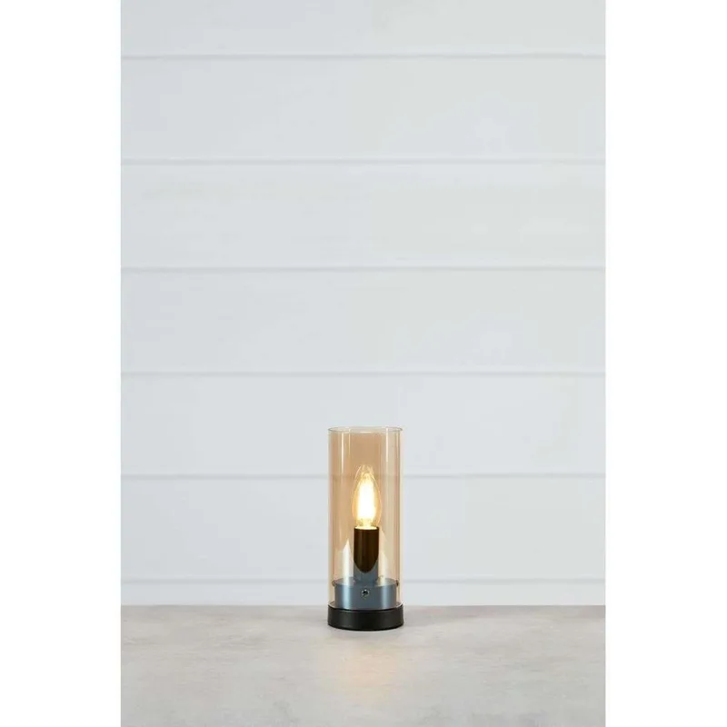 Post Tafellamp H23 Black/Amber fra Markslöjd – produktbillede