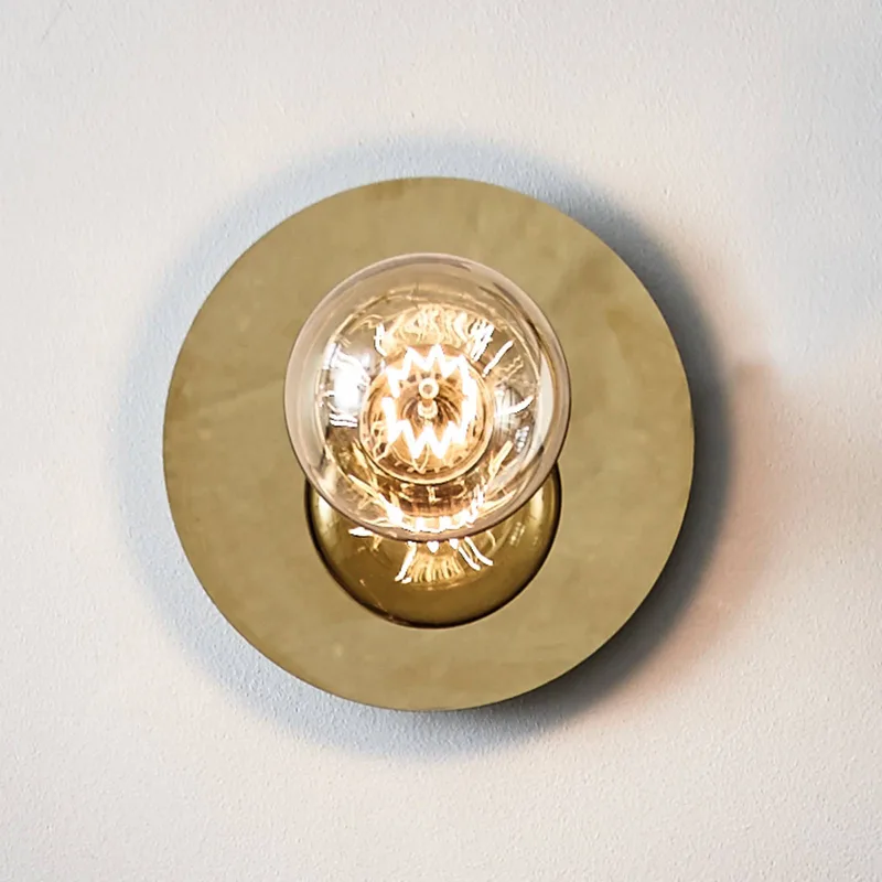 Ronde wandlamp Disc de Markslöjd en Laiton – photo du produit