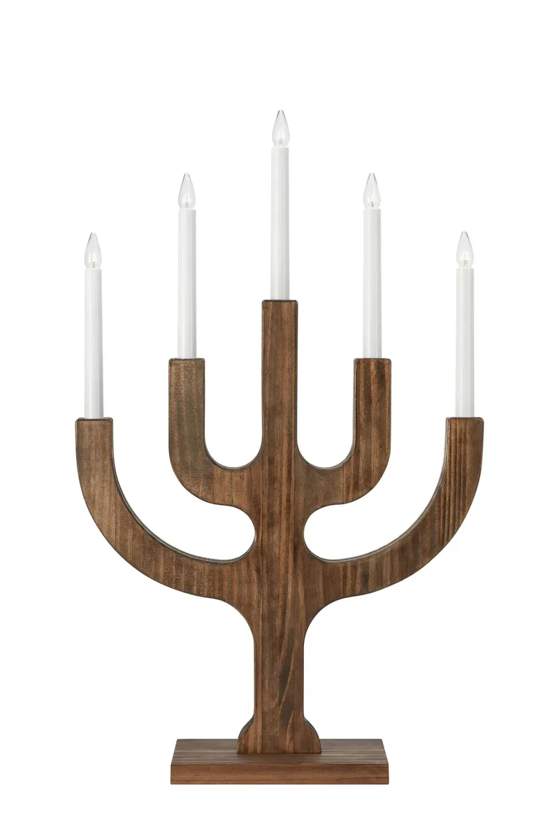 Sapin Adventskerzenhalter Braun 65 cm von Markslöjd – Produktfoto