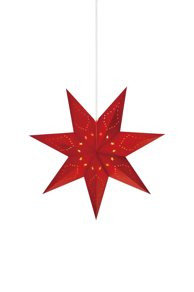 Saturnus Stern Rot 45 cm von Markslöjd – Produktfoto