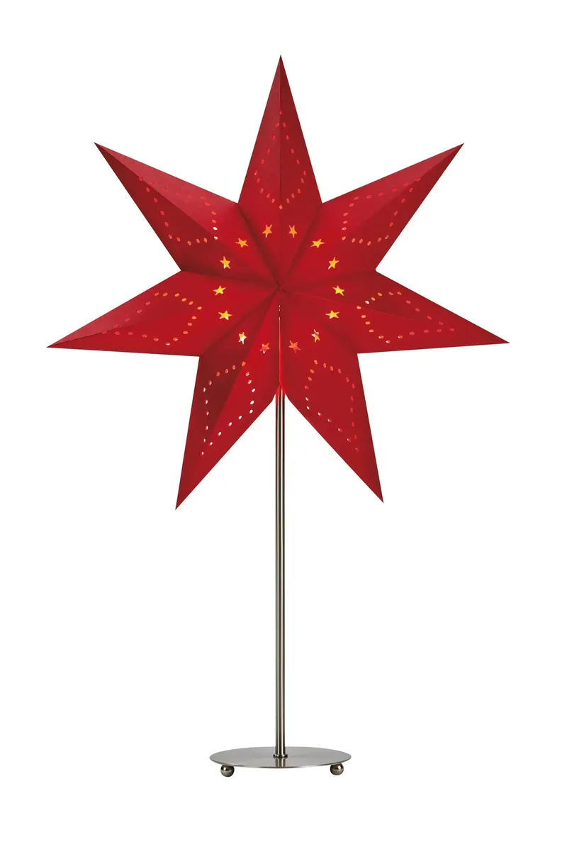 Saturnus Tischstern Rot 45 cm by Markslöjd – product photo