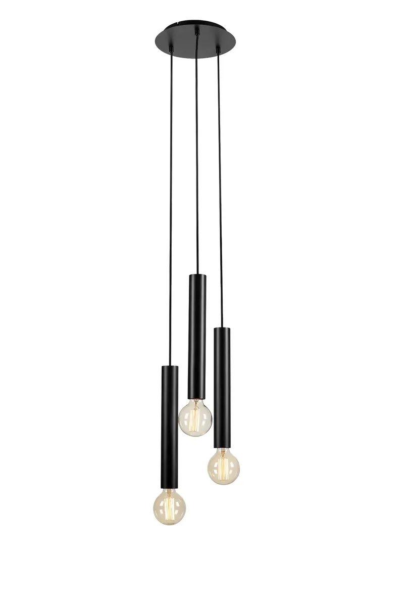 Sencillo Deckenlampe Schwarz Runde från Markslöjd – produktbild