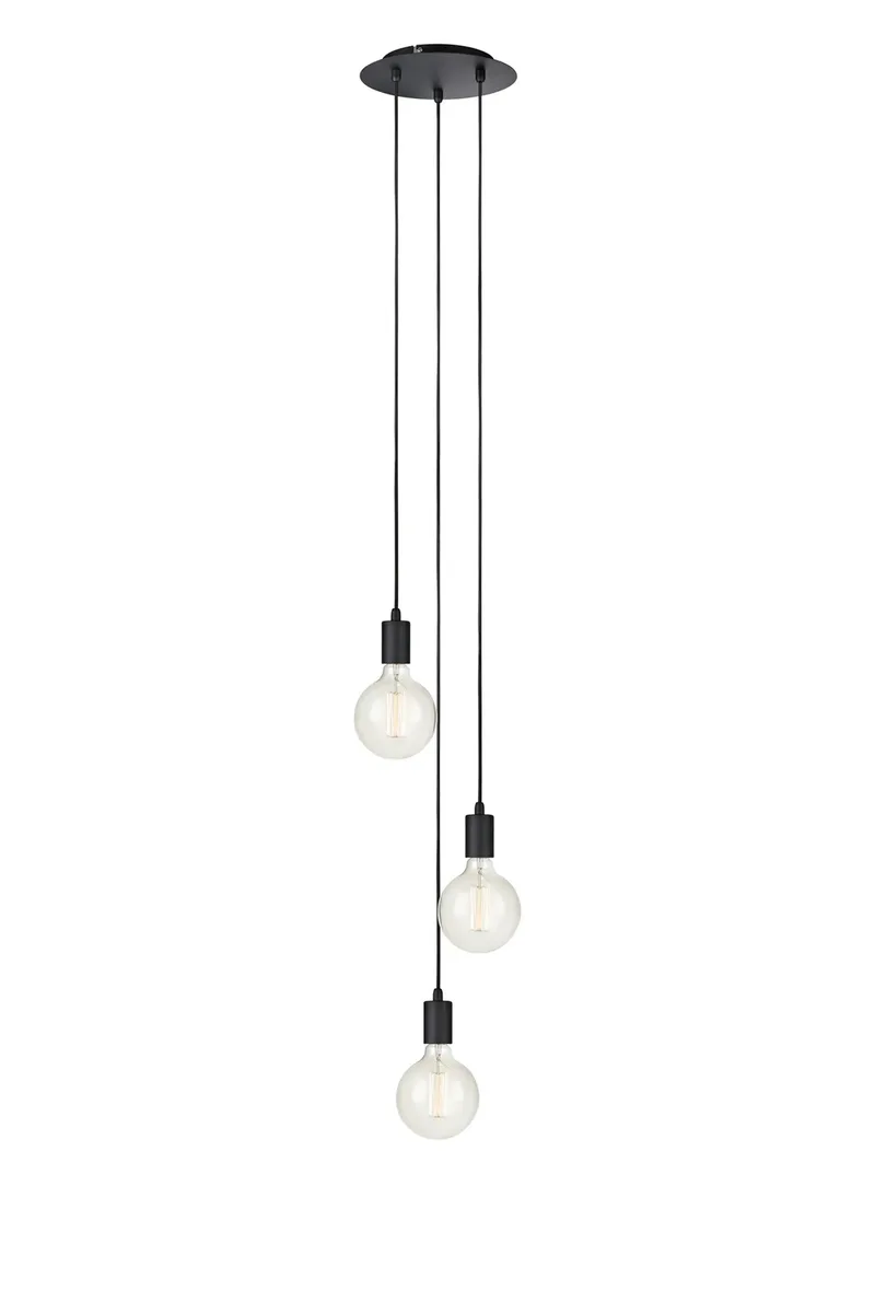 Sky Deckenlampe Schwarz Runde von Markslöjd – Produktfoto