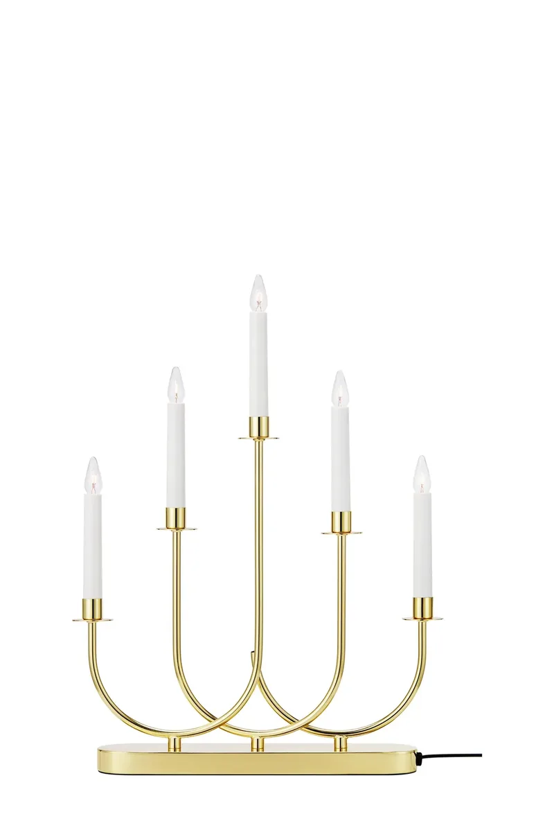 Soro Adventskerzenhalter Messing by Markslöjd – product photo