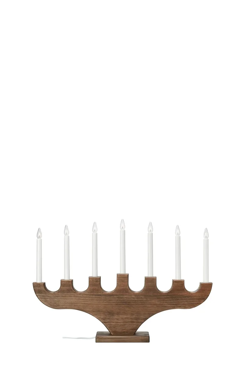 Spira Adventskerzenhalter Dunkelbraun 60 cm von Markslöjd – Produktfoto