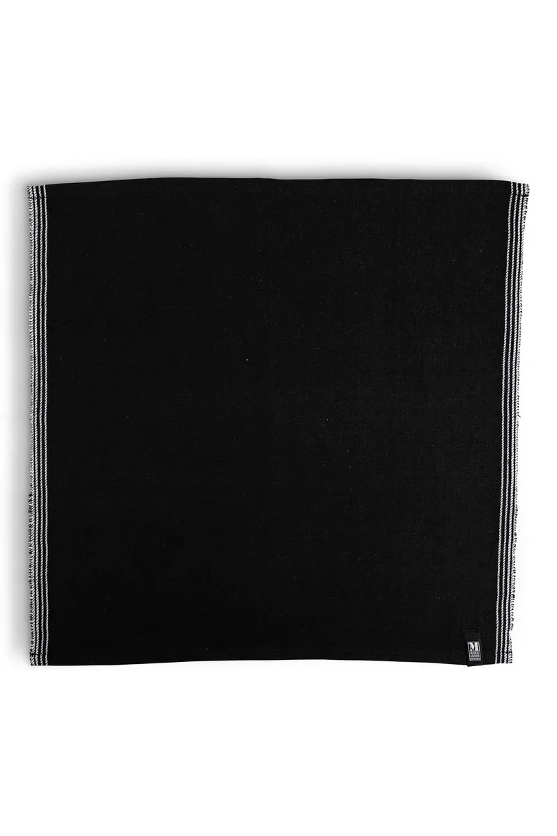 Stenhild Servietten Schwarz 2-pack von Markslöjd – Produktfoto
