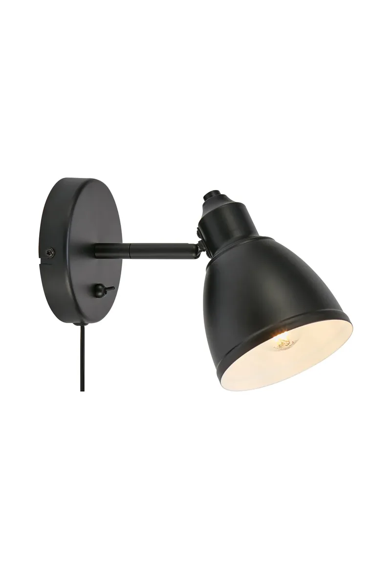Story Nachttischlampe Schwarz de Markslöjd – photo du produit