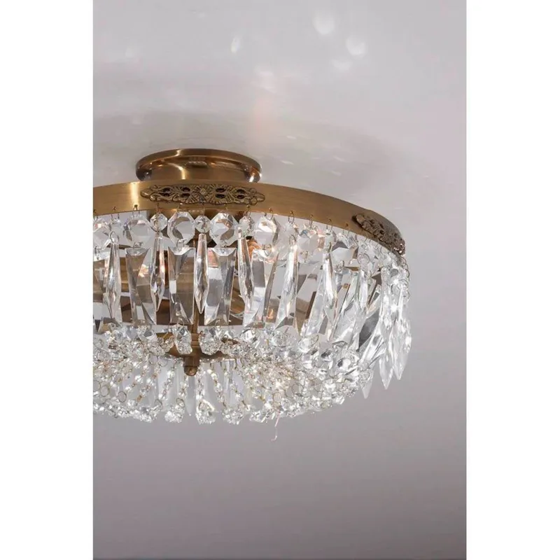 Strömsholm Plafondlamp Antique Brass van Markslöjd – productfoto