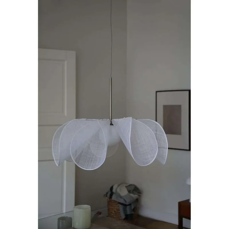 Styrka Hanglamp Ø75 Satin Nickel/Wit by Markslöjd – product photo