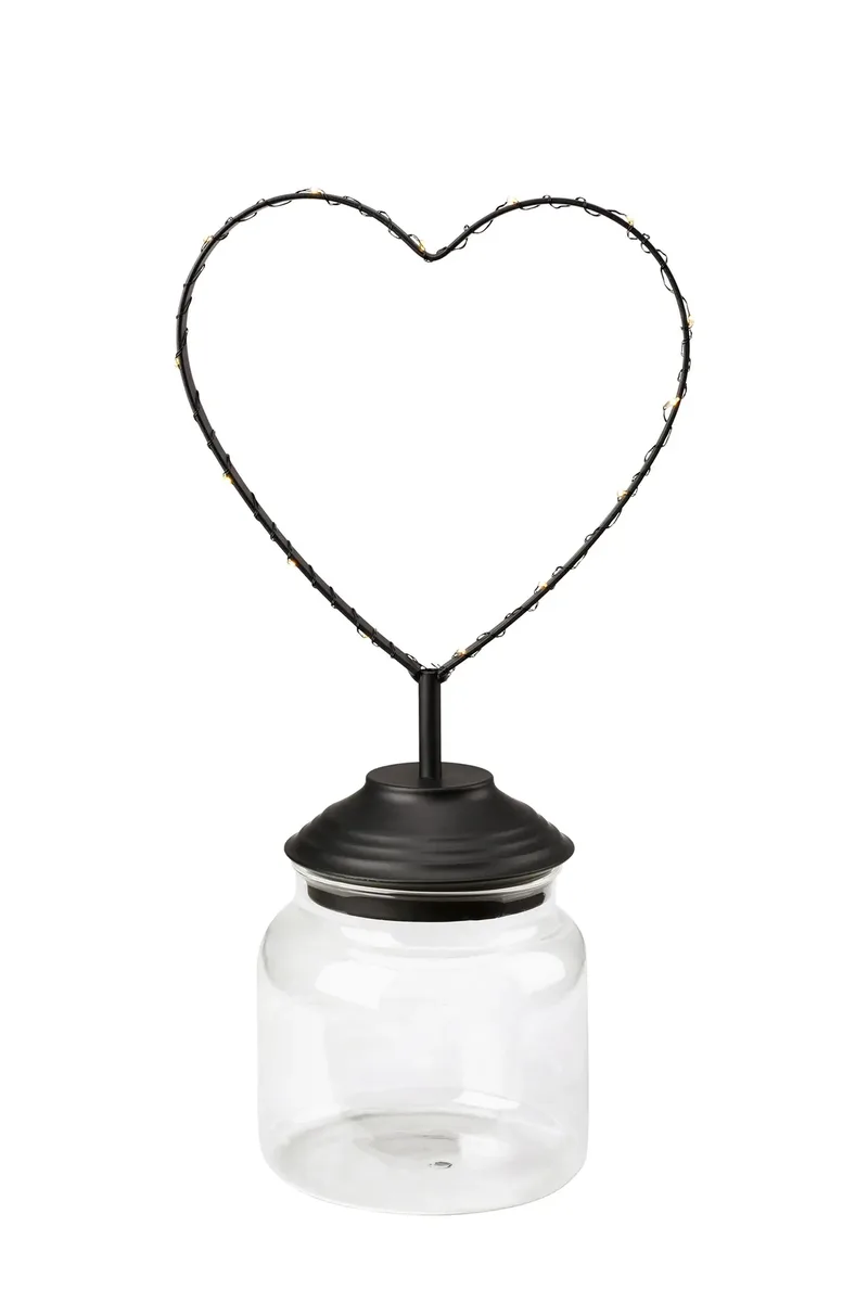 Sweetie Dekoration Schwarz Herz by Markslöjd – product photo