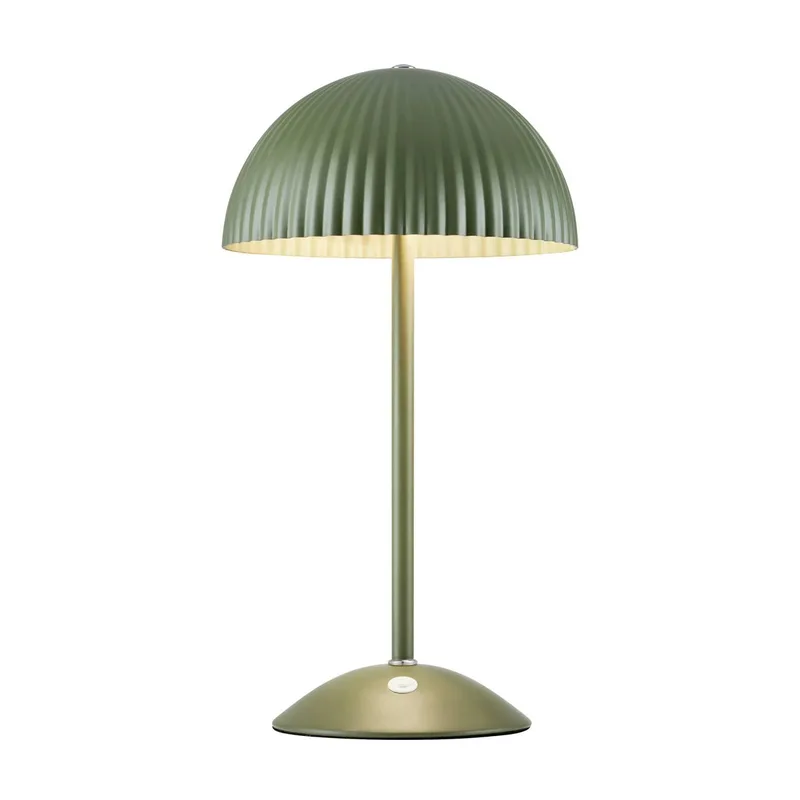 Tafellamp Zin, groen, ijzer, hoogte 35,5 cm, G9 von Markslöjd in Grün, Transparent – Produktfoto