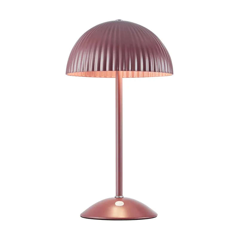 Tafellamp Zin, rood, ijzer, hoogte 35,5 cm, G9 by Markslöjd in Red, Transparent – product photo