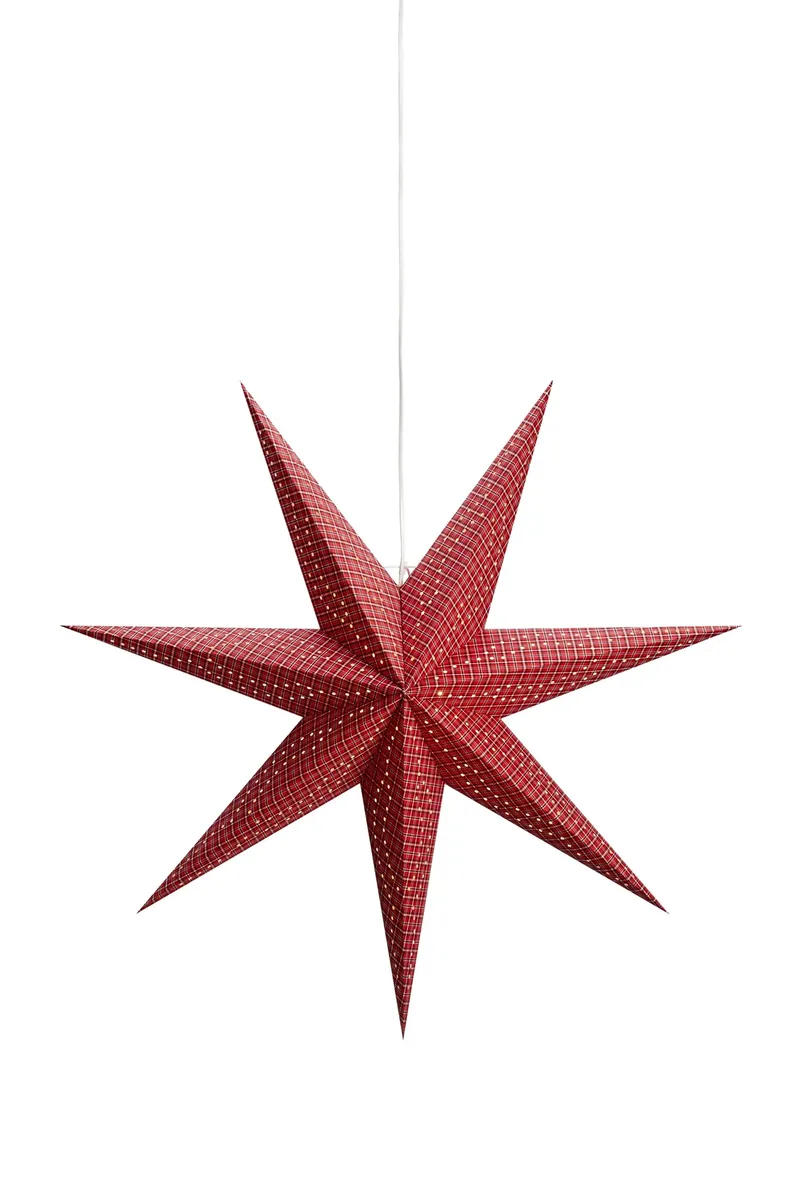 Titti Stern Rot/Blau 75 cm von Markslöjd – Produktfoto