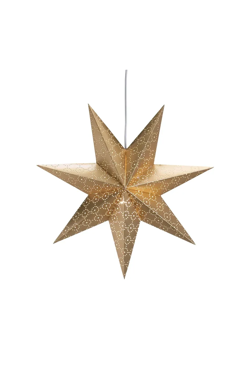 Tostared Stern Gold 45 cm von Markslöjd – Produktfoto