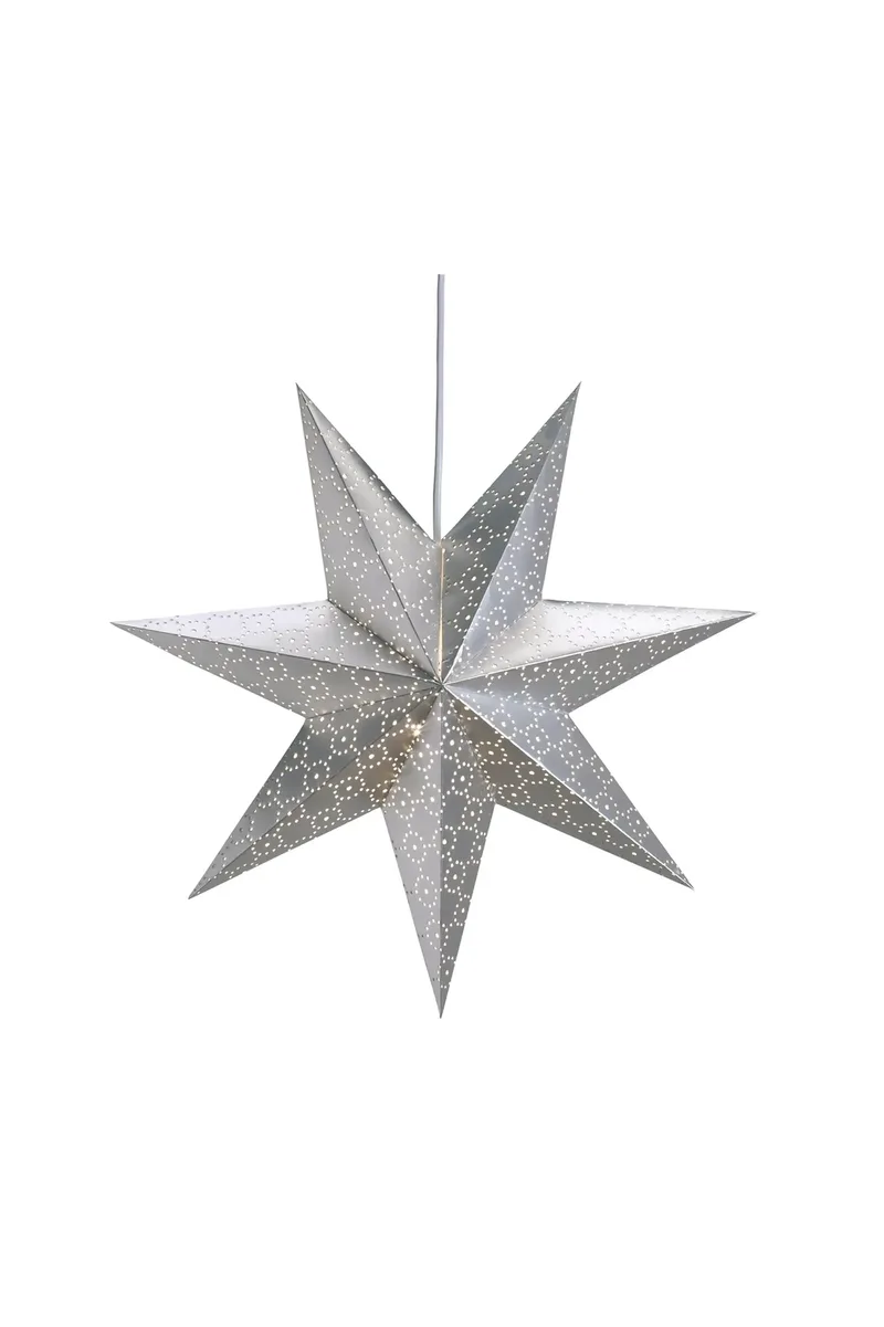 Tostared Stern Silber 45 cm von Markslöjd – Produktfoto
