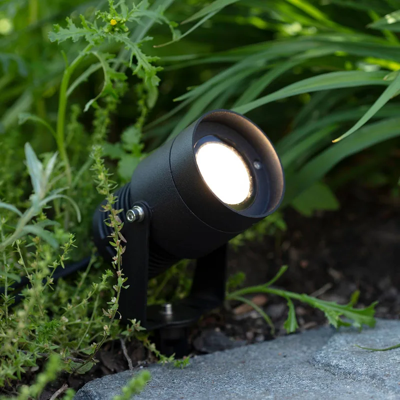 Tuin 24 LED spot, 15 watt van Markslöjd in Zwart – productfoto